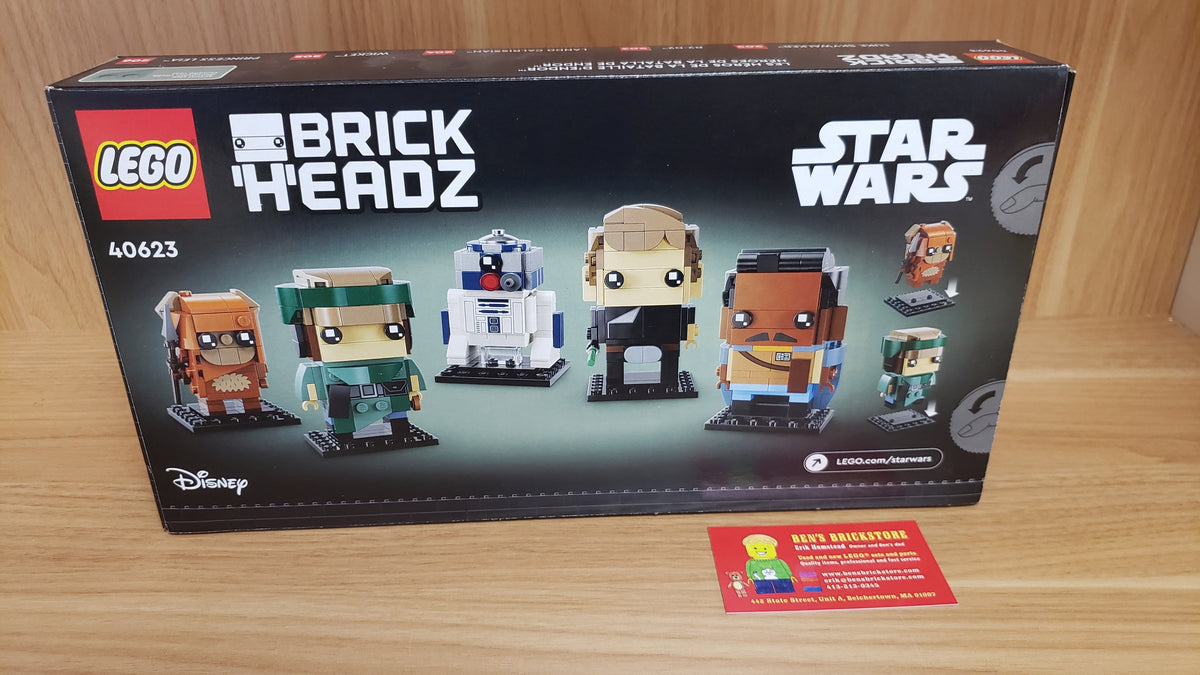New, Sealed LEGO® BrickHeadz Star Wars Set 40623 - Battle of Endor Heroes (549 pcs)