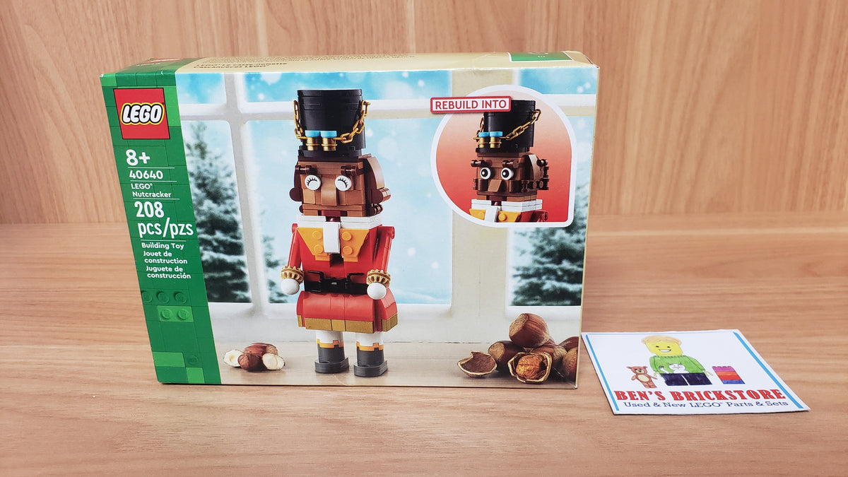 New, Sealed MINOR BOX DAMAGE LEGO® Holiday & Event Christmas Set 40640 - LEGO Nutcracker (208 pcs)