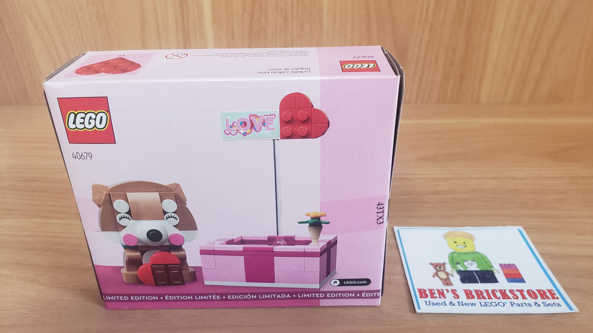 New, Sealed LEGO® Holiday & Event Valentine's Day Set 40679 - Love Gift Box (159 pcs)