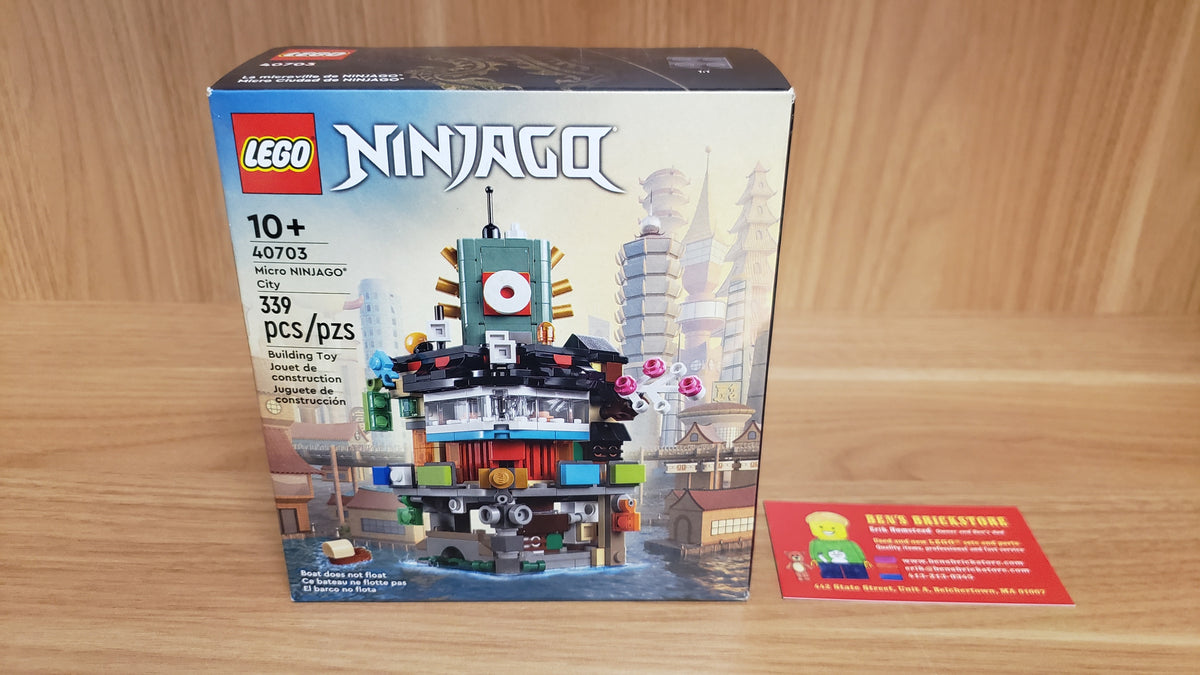 New, Sealed LEGO® Ninjago Set 40703 - Micro NINJAGO City (339 pcs)