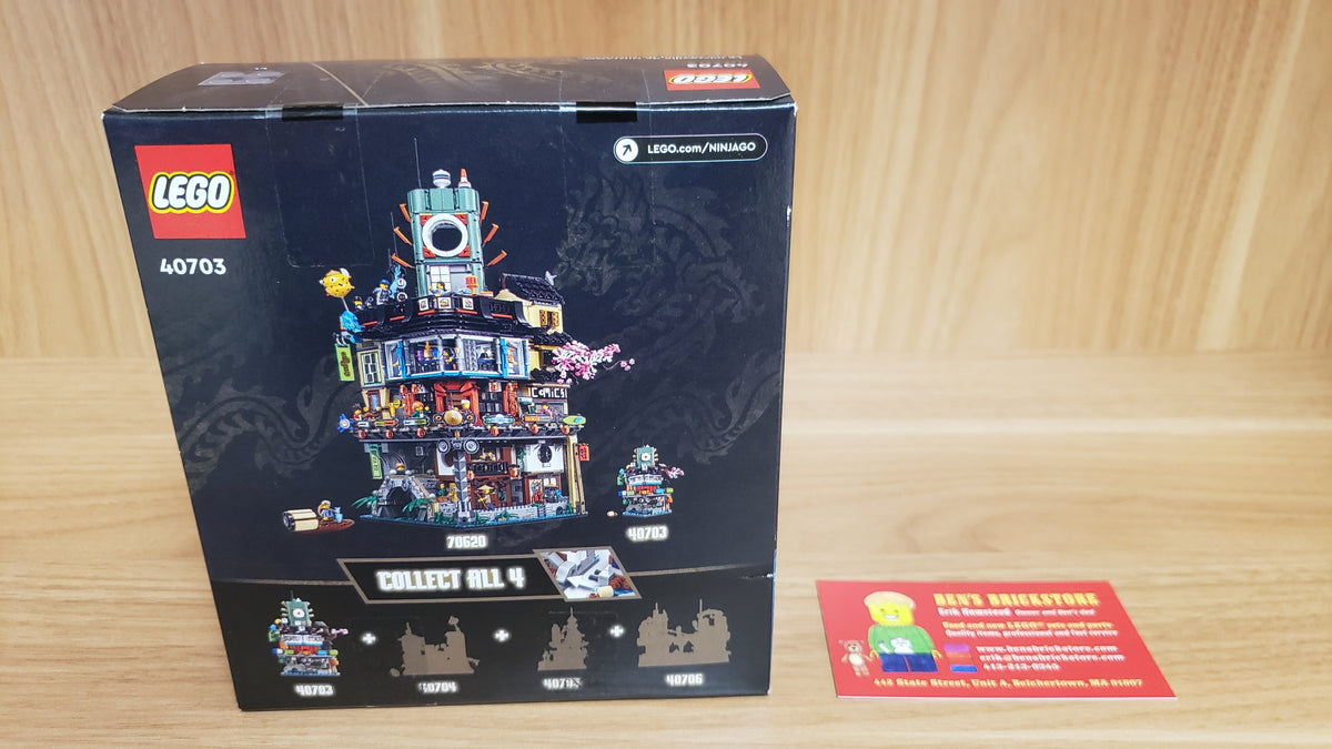 New, Sealed LEGO® Ninjago Set 40703 - Micro NINJAGO City (339 pcs)