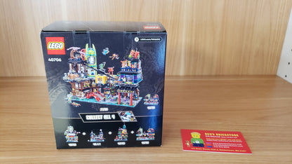 New, Sealed LEGO® Ninjago Set 40706 - Micro NINJAGO City Markets (365 pcs)