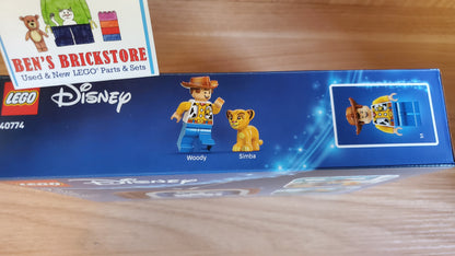 New, Sealed LEGO® Disney Set 40774 - Classic Animation Scenes (270 Pieces)