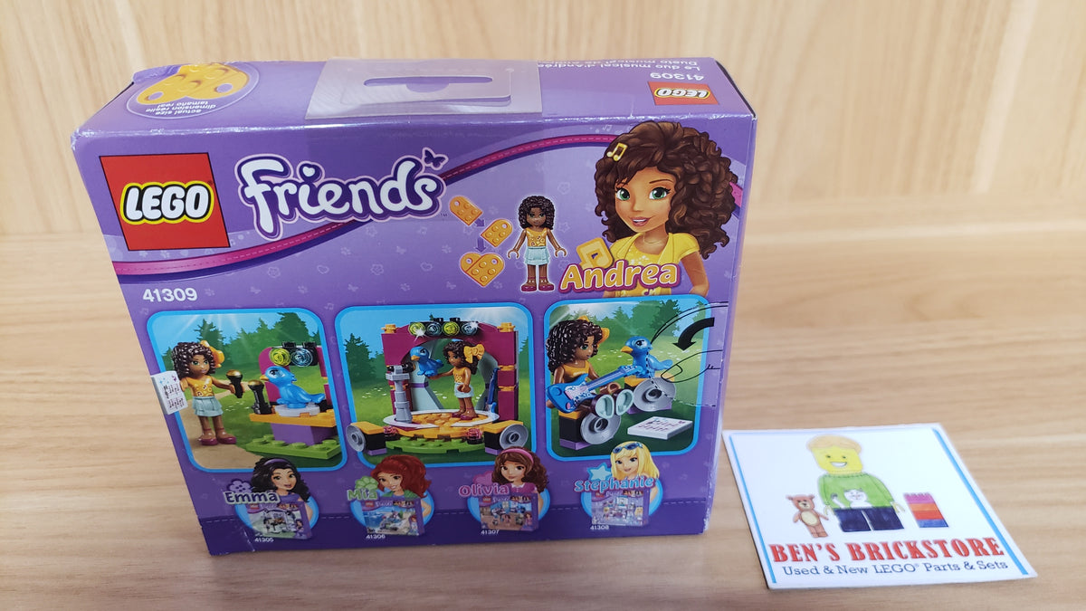 New, Sealed LEGO® Friends Set 41309 - Andrea's Musical Duet (86 pcs)