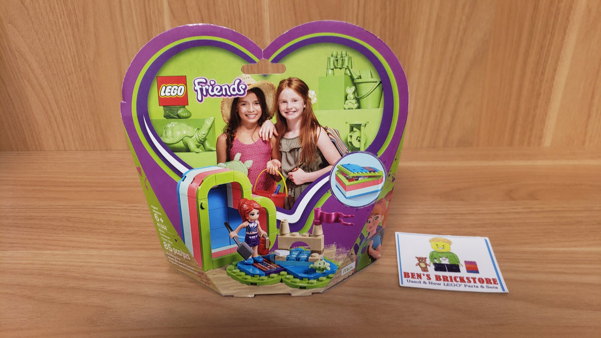 New, Sealed LEGO® Friends Set 41388 - Mia's Summer Heart Box (85 pcs)