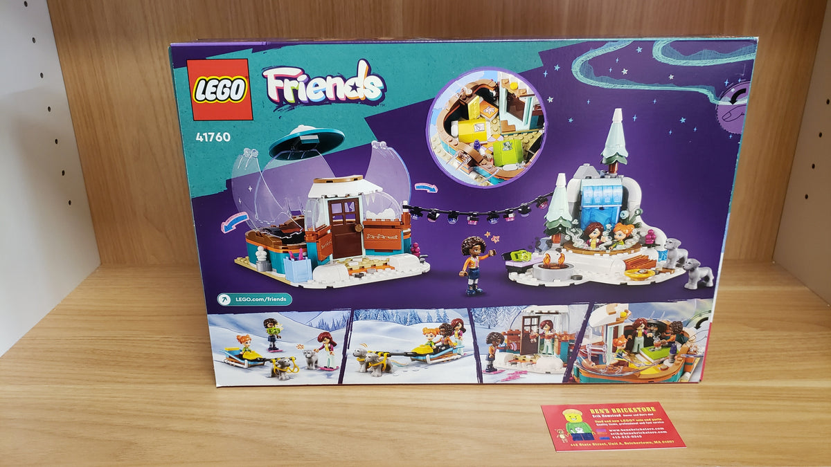 New, Sealed LEGO® Friends Igloo Holiday Adventure Set 41760 (491 Pieces)