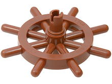 Part 4790b - Boat, Ship's Wheel with Slotted Pin