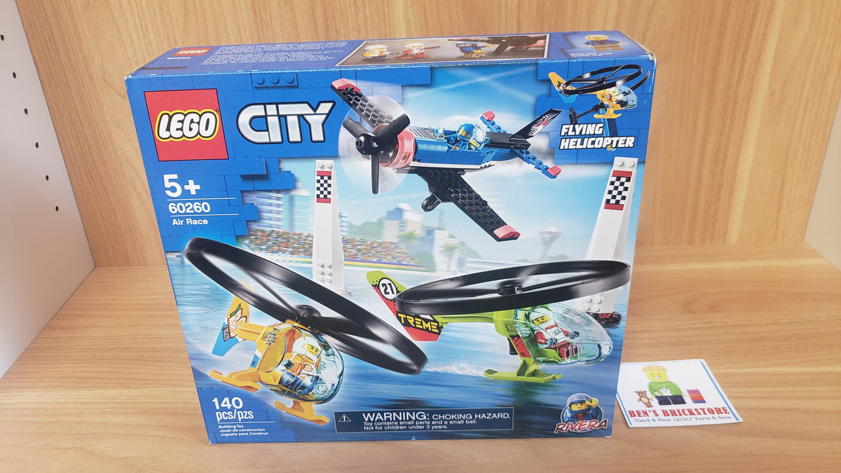 New, Sealed LEGO® City Air Race 60260 Building Set (140 pcs)
