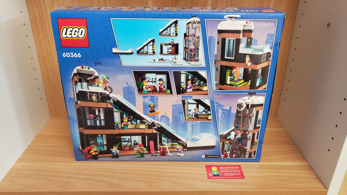 New, Sealed LEGO® City Ski and Climbing Center 60366 Building Toy Set (1,054 pcs)