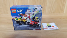 New, Sealed LEGO® City Set 60458 - Pizza vs. Fire Truck