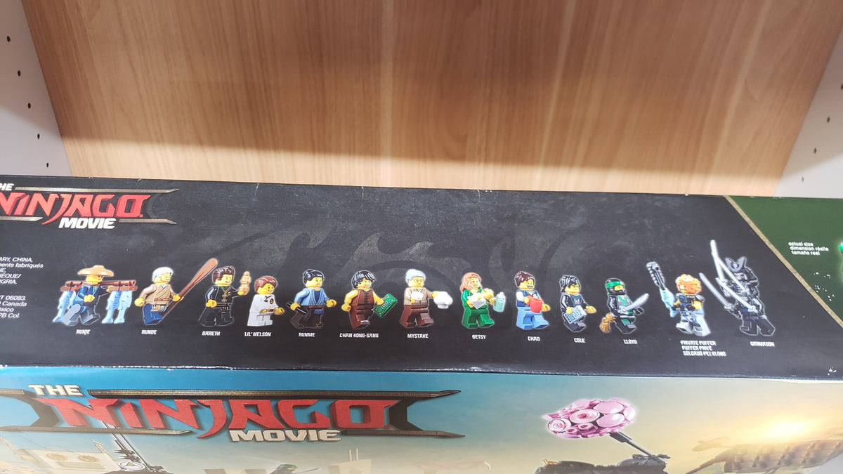 New, Sealed LEGO® Ninjago Movie Set 70657 - NINJAGO City Docks (3553 pcs)