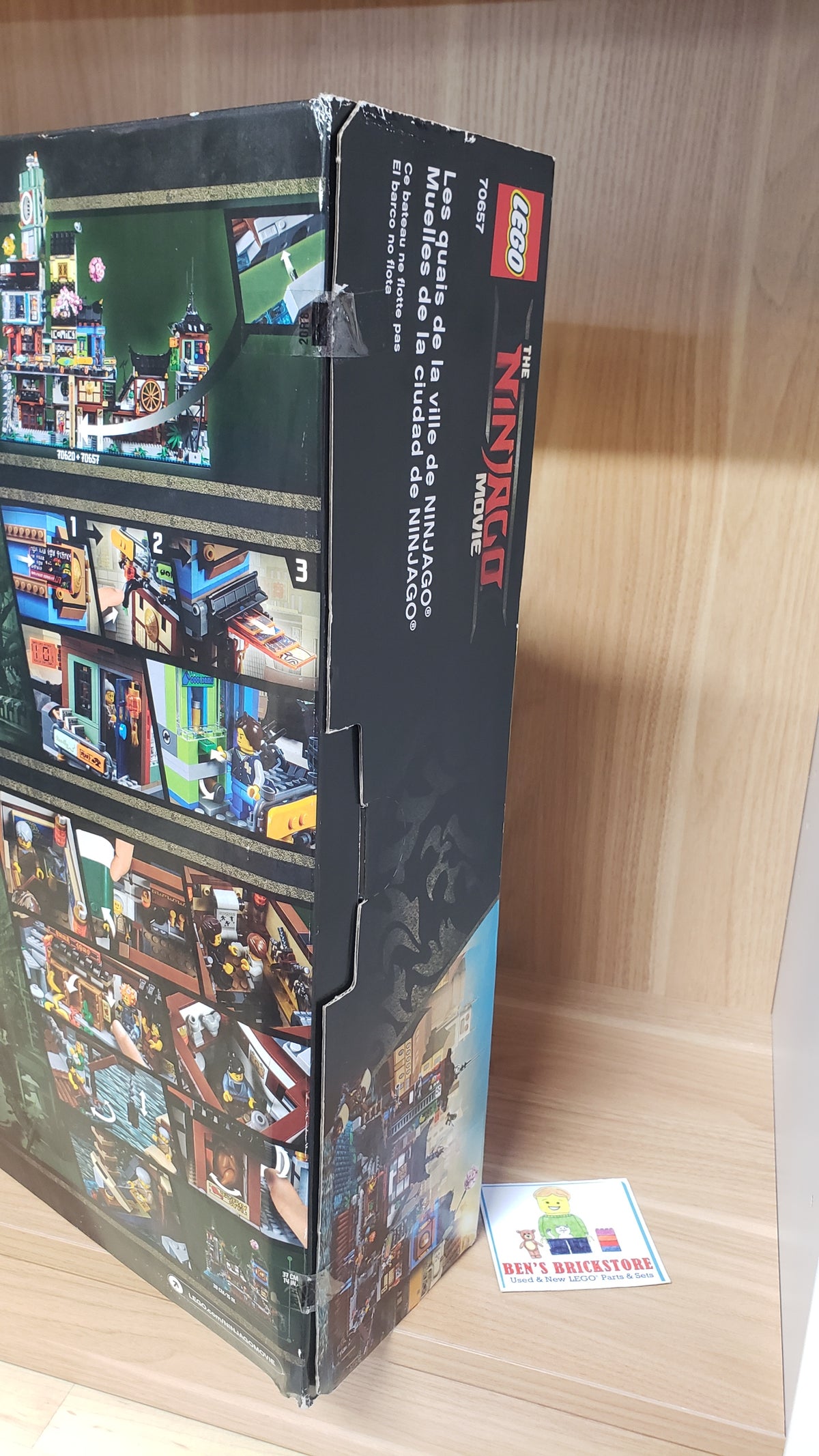 New, Sealed LEGO® Ninjago Movie Set 70657 - NINJAGO City Docks (3553 pcs)