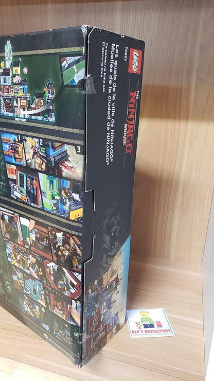 New, Sealed LEGO® Ninjago Movie Set 70657 - NINJAGO City Docks (3553 pcs)