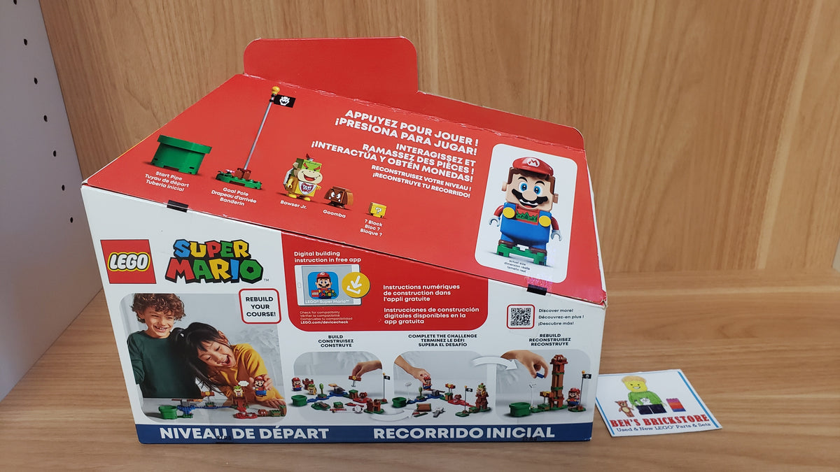 New, Sealed LEGO® Super Mario Set 71360 - Adventures with Mario - Starter Course (231 pcs)