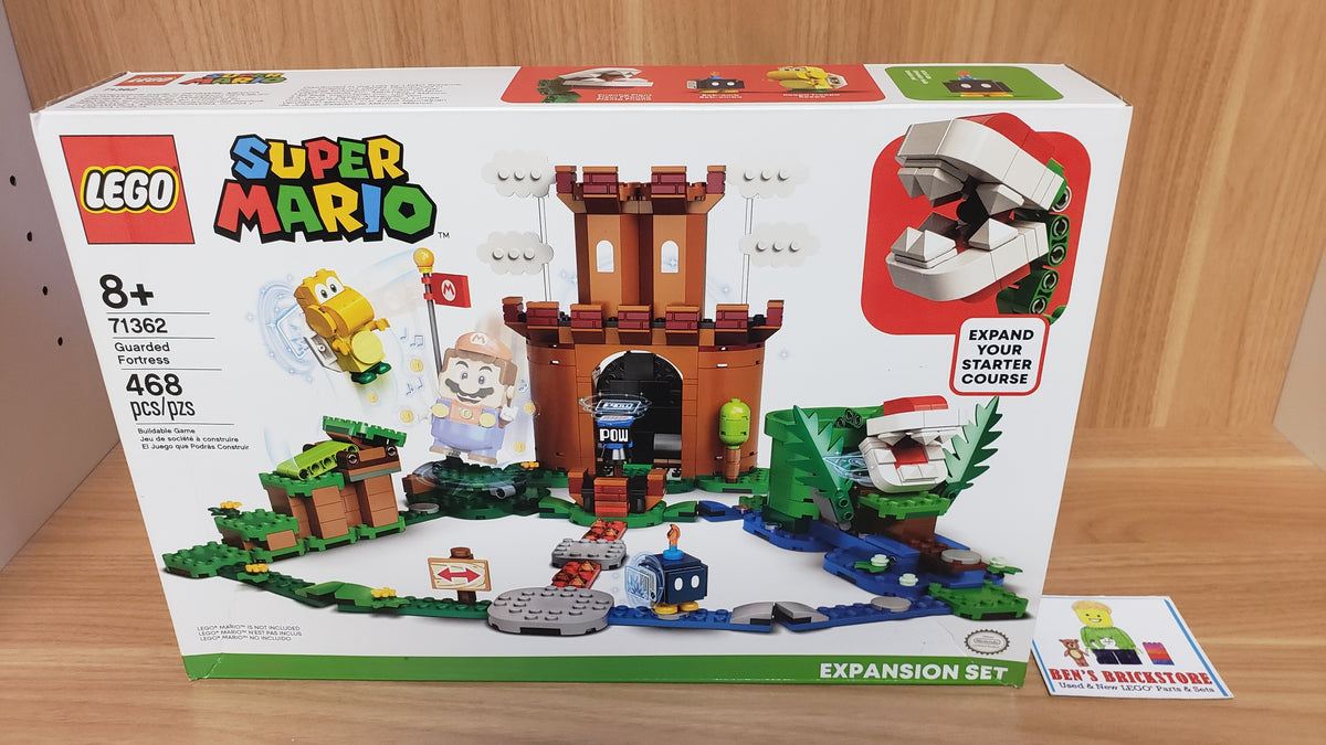 New, Sealed LEGO® Super Mario Set 71362 - Guarded Fortress - Expansion Set (468 pcs)