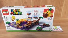 New, Sealed LEGO® Super Mario™ Wiggler’s Poison Swamp Expansion Set 71383 Building Kit (374 pcs)