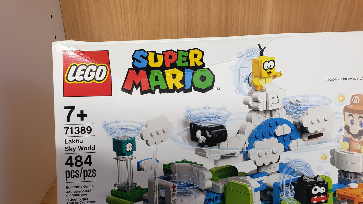 New, Sealed LEGO® Super Mario™ Lakitu Sky World Expansion Set 71389 Building Kit (484 pcs)