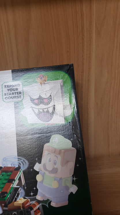 New, Sealed MINOR BOX DAMAGE LEGO® Super Mario™ Luigi’s Mansion™ Haunt-and-Seek Expansion Set 71401 (877 pcs)