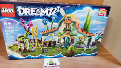 New, Sealed, MINOR BOX DAMAGE LEGO® DREAMZzz™ Stable of Dream Creatures 71459 (681 Pieces)