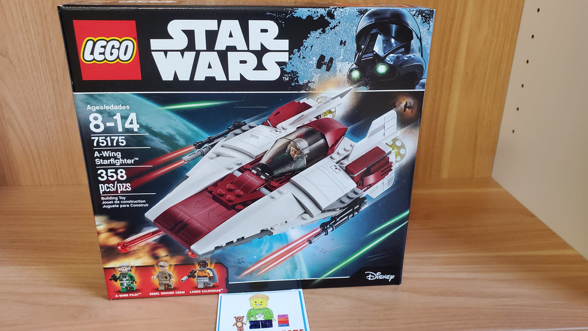 New, Sealed LEGO® Star Wars Set 75175 - A-Wing Starfighter (358 pcs)
