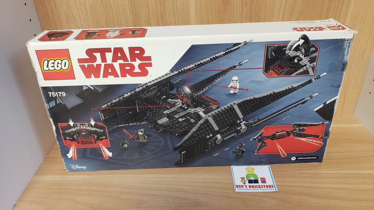 New, Sealed LEGO® Star Wars Set 75179 - Kylo Ren's TIE Fighter (630 pcs)