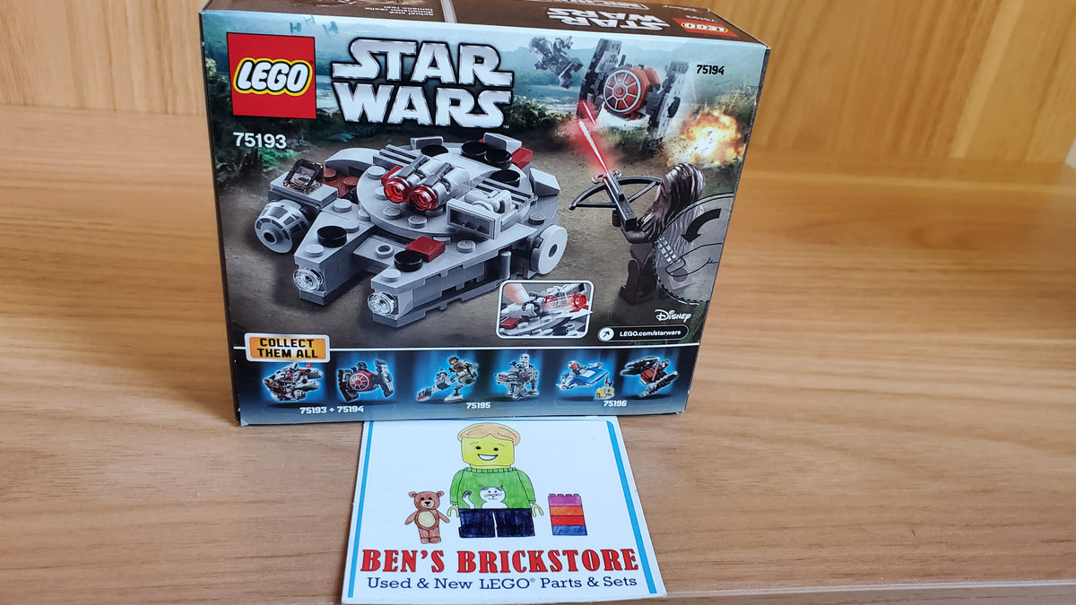 New, Sealed LEGO® Star Wars Set 75193 - Millennium Falcon Microfighter (92 pcs)