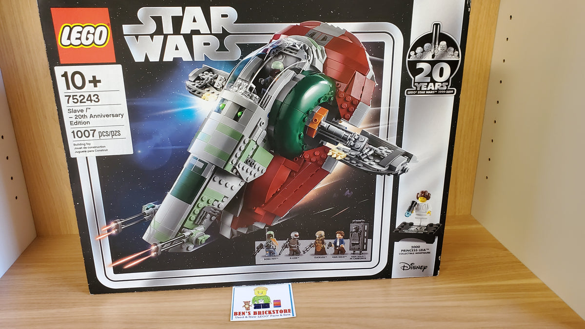 New, Sealed, DAMAGED BOX LEGO® Star Wars Set 75243 Slave I - 20th Anniversary Edition (1007 pcs