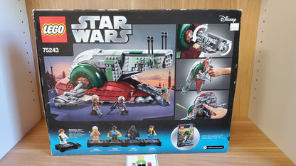 New, Sealed, DAMAGED BOX LEGO® Star Wars Set 75243 Slave I - 20th Anniversary Edition (1007 pcs