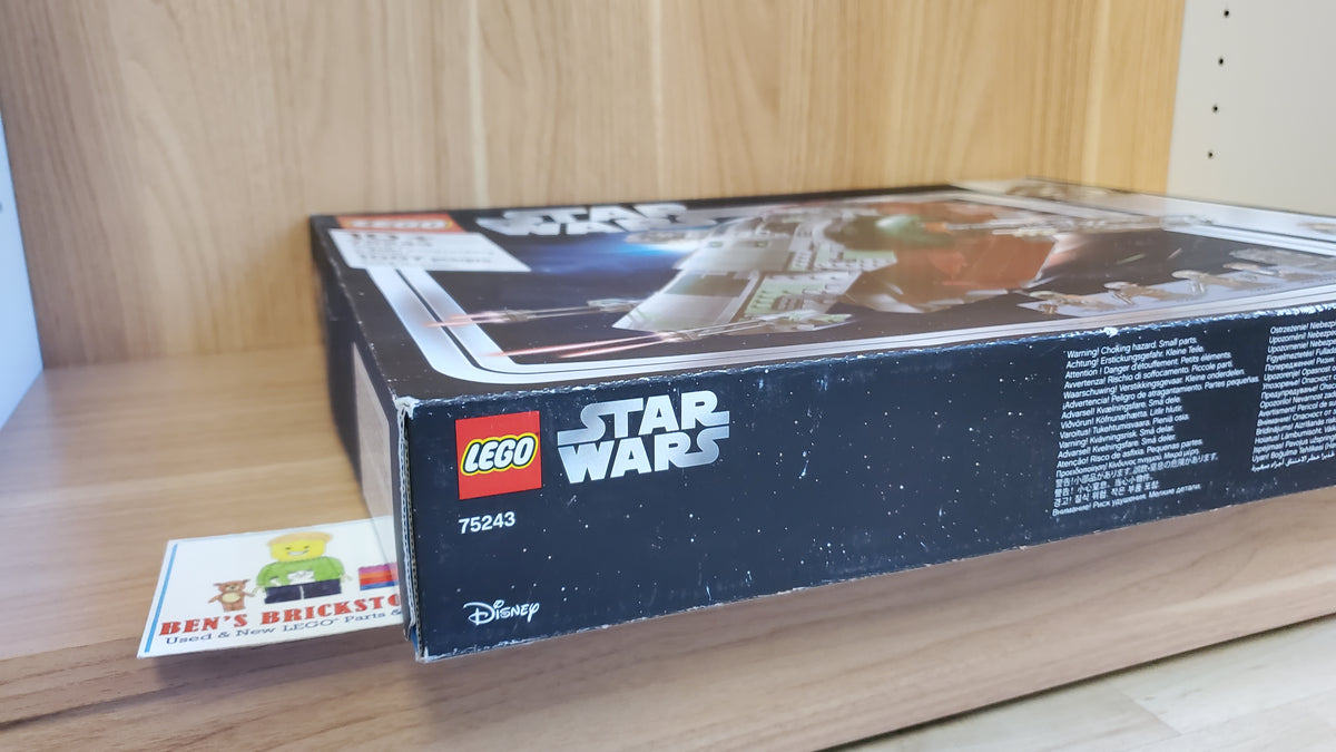 New, Sealed, DAMAGED BOX LEGO® Star Wars Set 75243 Slave I - 20th Anniversary Edition (1007 pcs