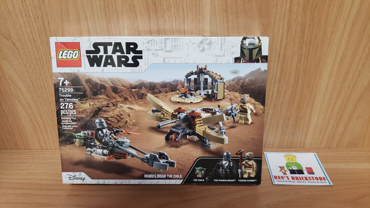 New, Sealed LEGO® Star Wars: The Mandalorian Trouble on Tatooine 75299 Building Kit (277 pcs)