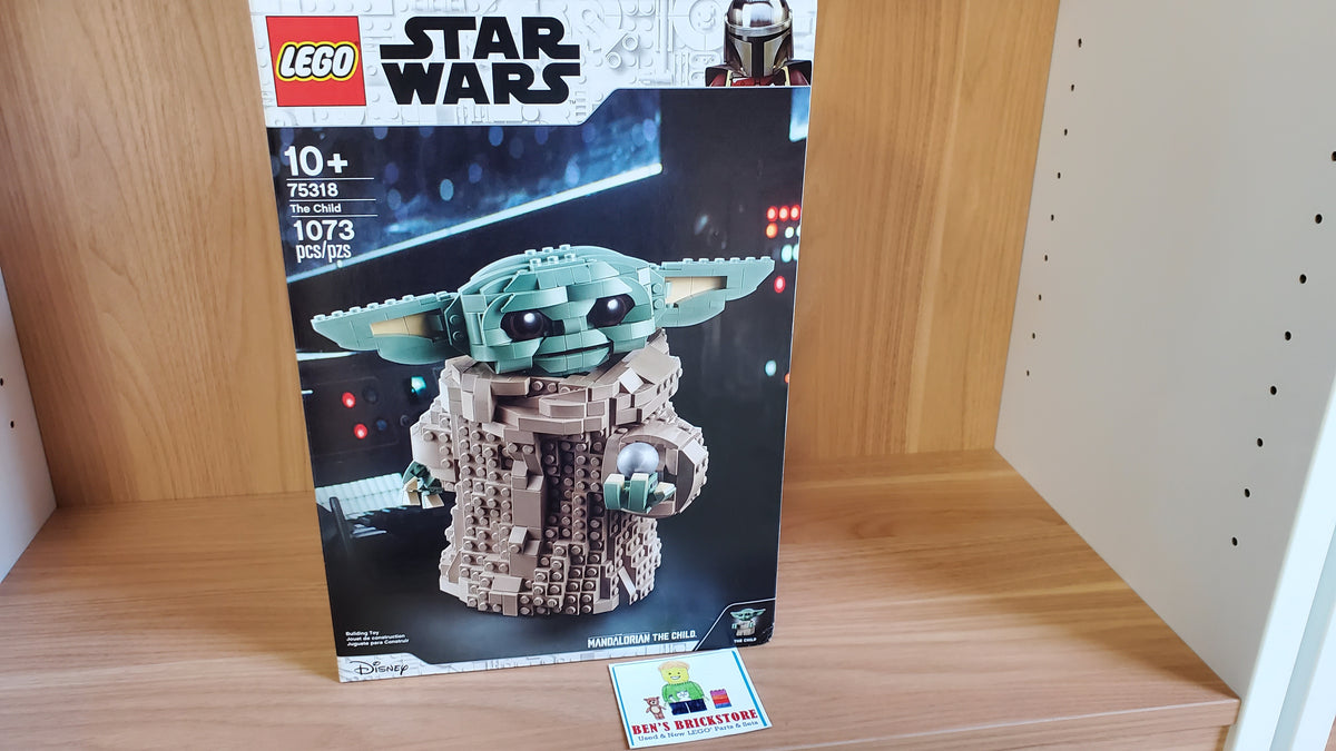 New, Sealed, MINOR BOX DAMAGE LEGO® Star Wars: The Mandalorian The Child 75318 Building Kit (1,073 Pieces)