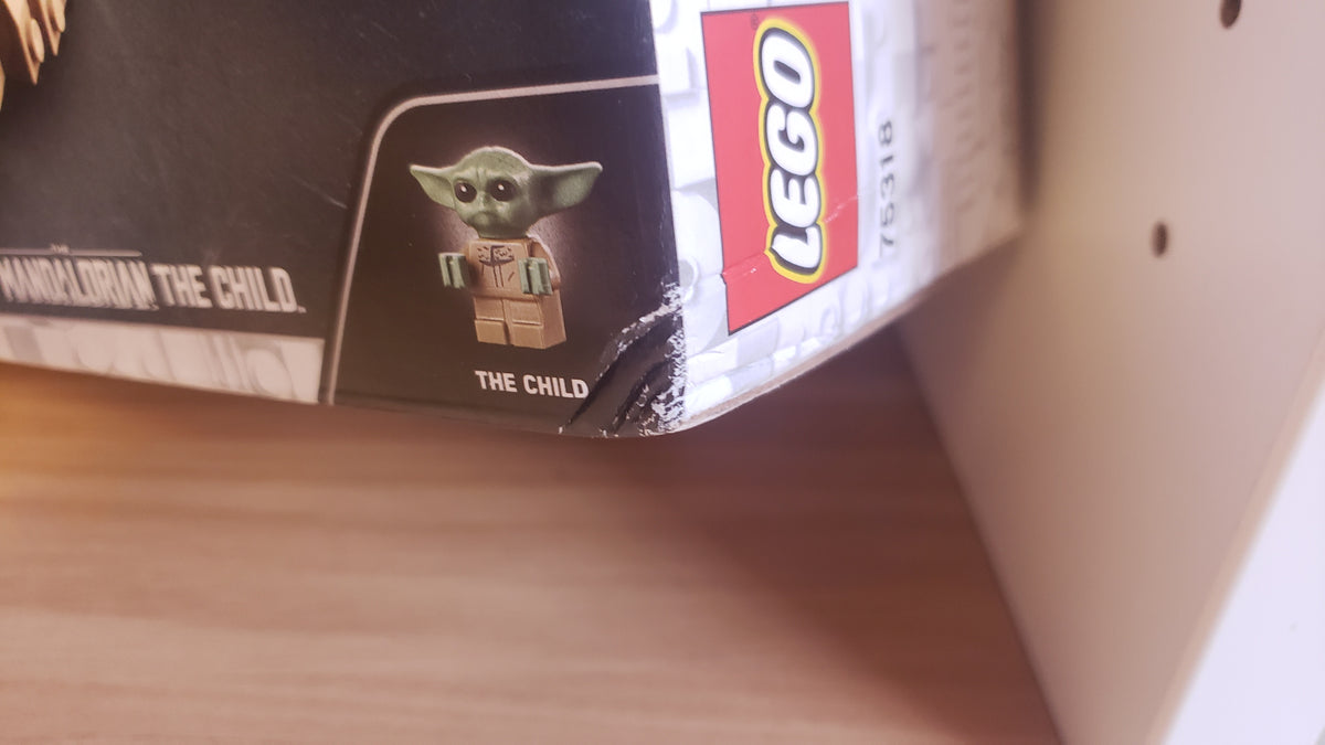 New, Sealed, MINOR BOX DAMAGE LEGO® Star Wars: The Mandalorian The Child 75318 Building Kit (1,073 Pieces)