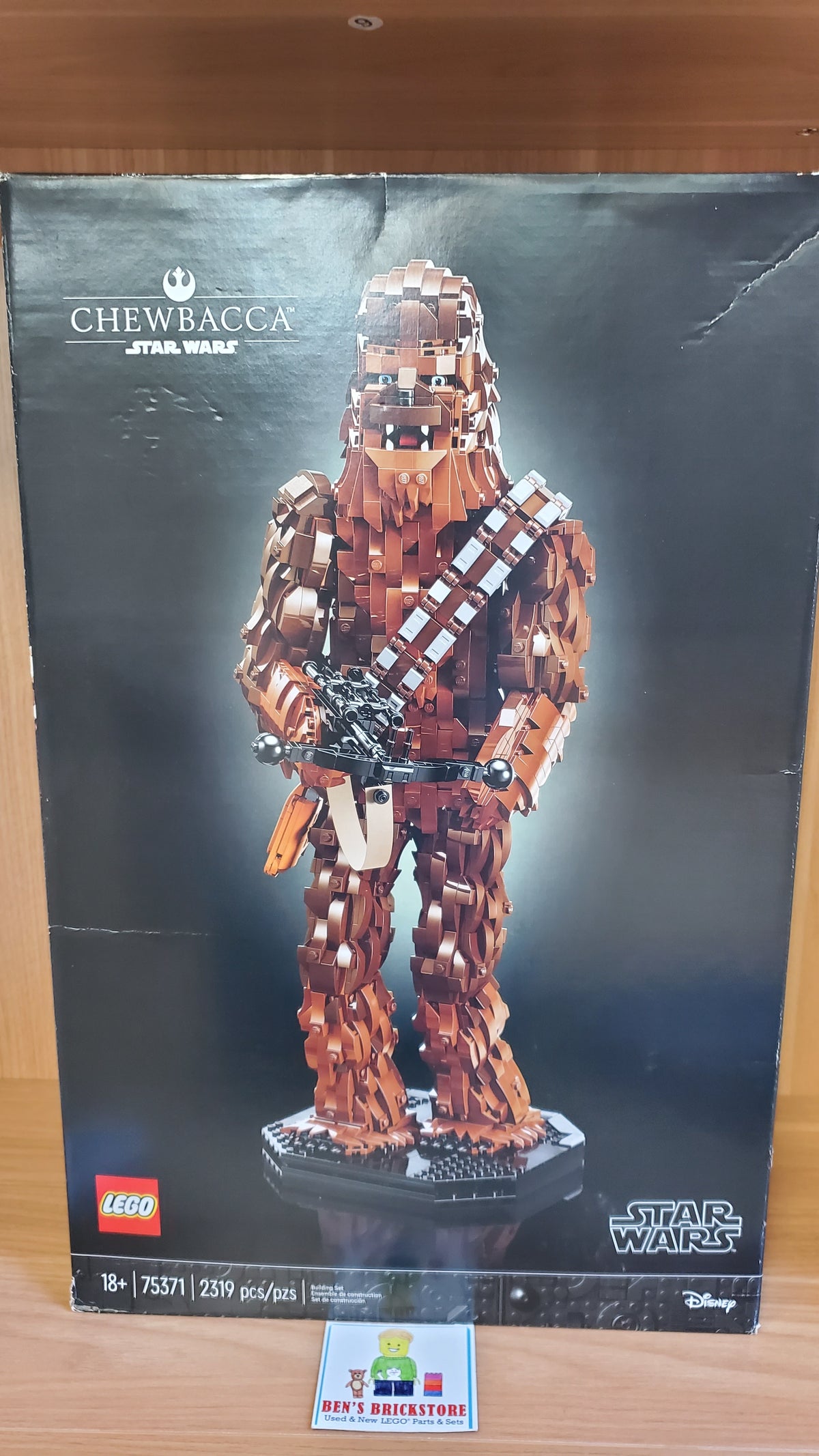 New, Sealed LEGO® Star Wars™ Chewbacca™ 75371 Building Set; Gift Idea for Adults (2,319 Pieces)