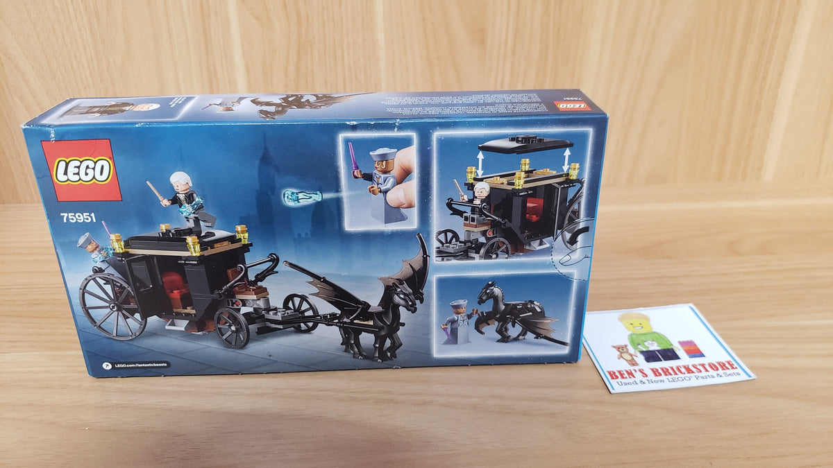 New, Sealed LEGO® Harry Potter Fantastic Beasts Set 75951 - Grindelwald's Escape (132 pcs)