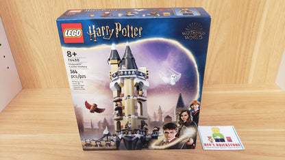 New, Sealed LEGO® Harry Potter™ Set 76430 Hogwarts™ Castle Owlery (364 pcs)