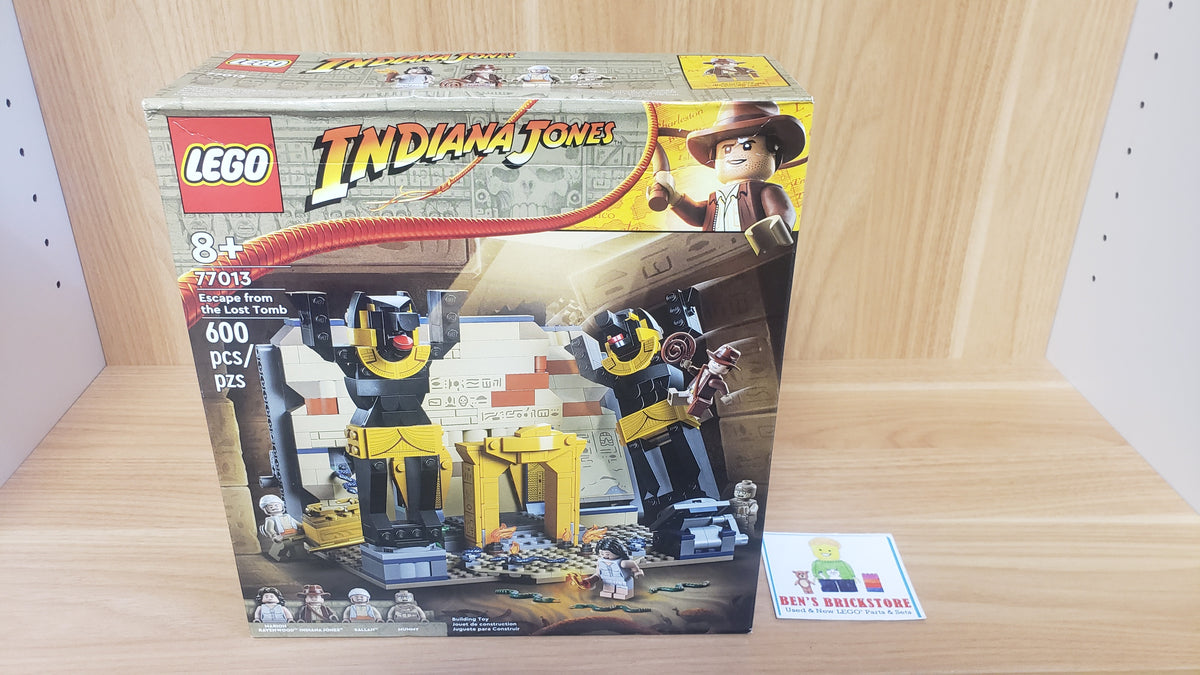 New, Sealed LEGO® Indiana Jones™ Set 77013 Escape from the Lost Tomb (600 pcs)