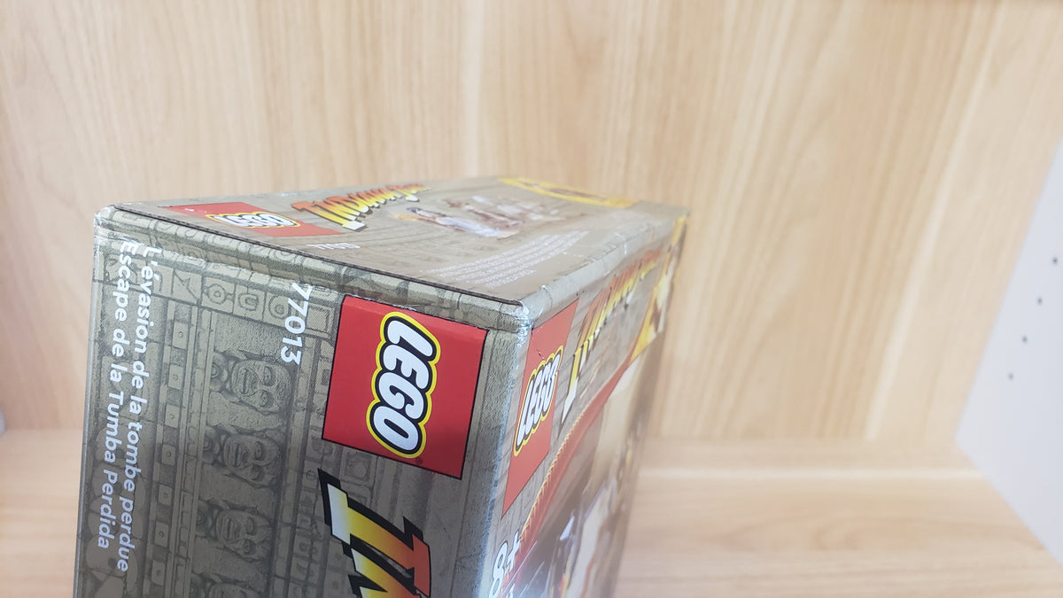 New, Sealed LEGO® Indiana Jones™ Set 77013 Escape from the Lost Tomb (600 pcs)