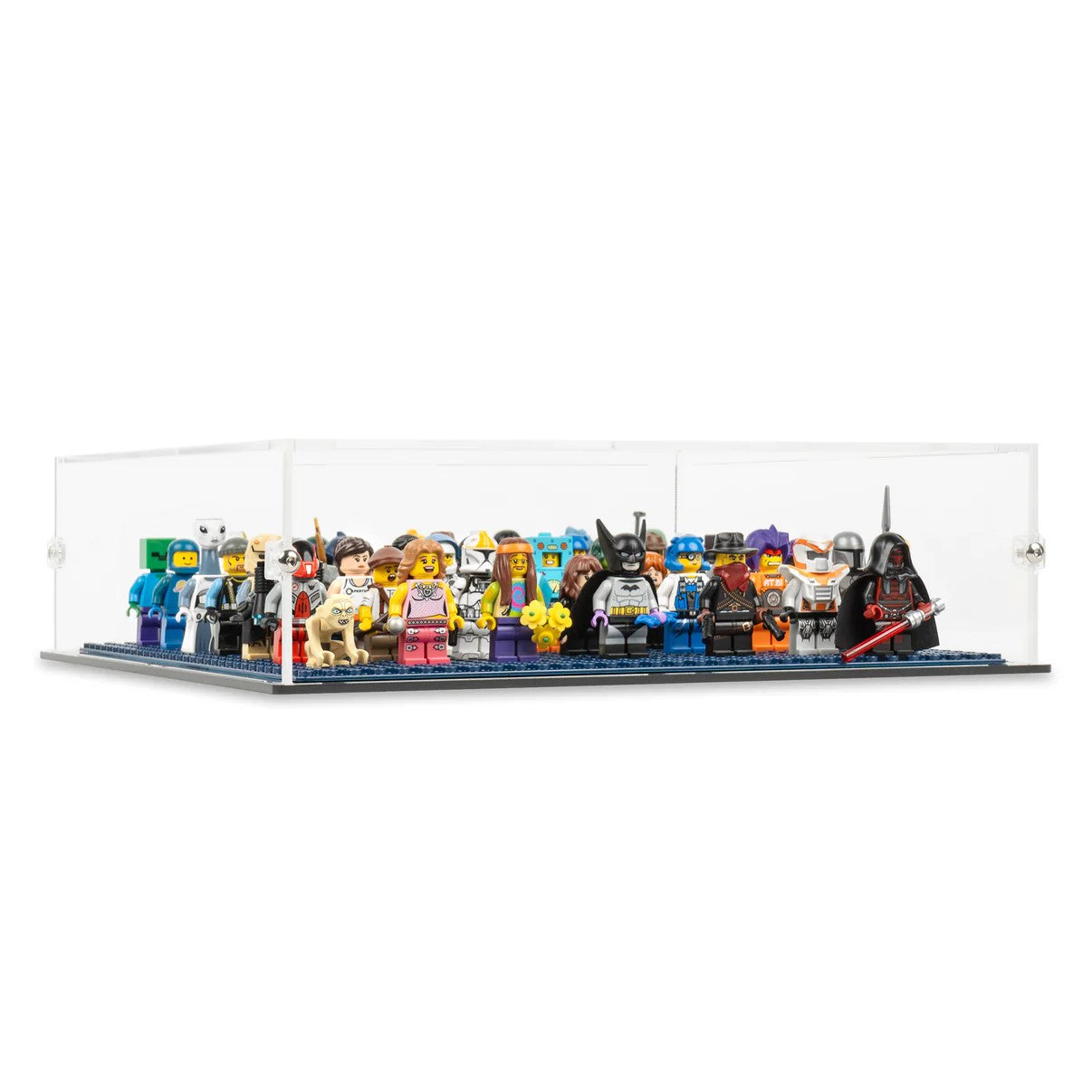 LEGO® Minifigure 32x32 Baseplate Display Case by Kingdom Brick Supply