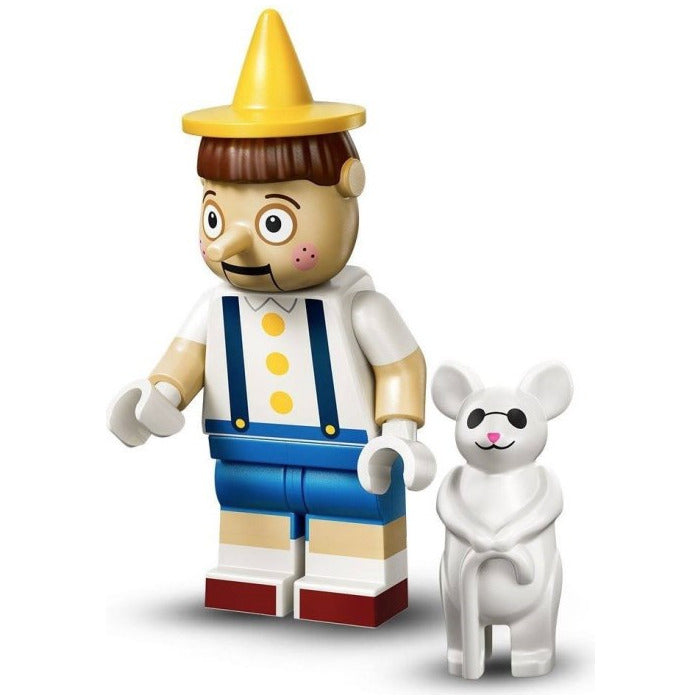 New, Sealed LEGO® Shrek Collectible Minifigures Set 71053 Pinocchio (Complete Set with Stand and Accessories)